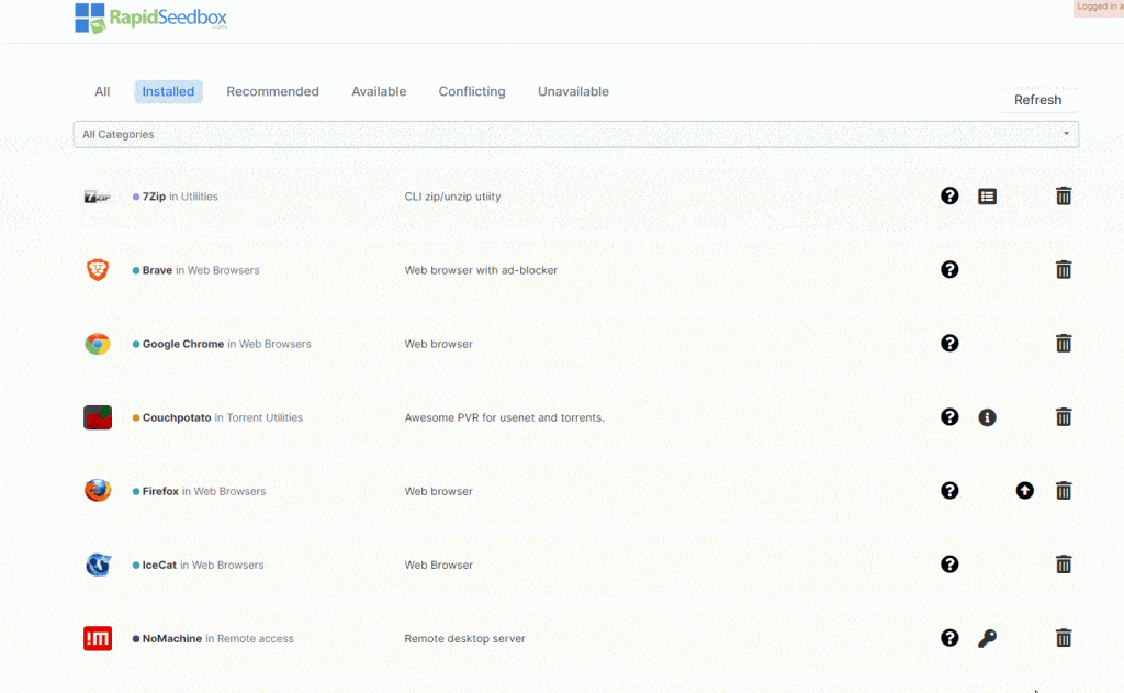 RapidSeedbox Installation and Management