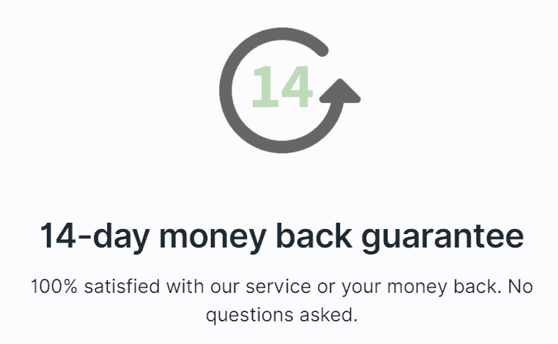 RapidSeedbox 14-day money back guarantee